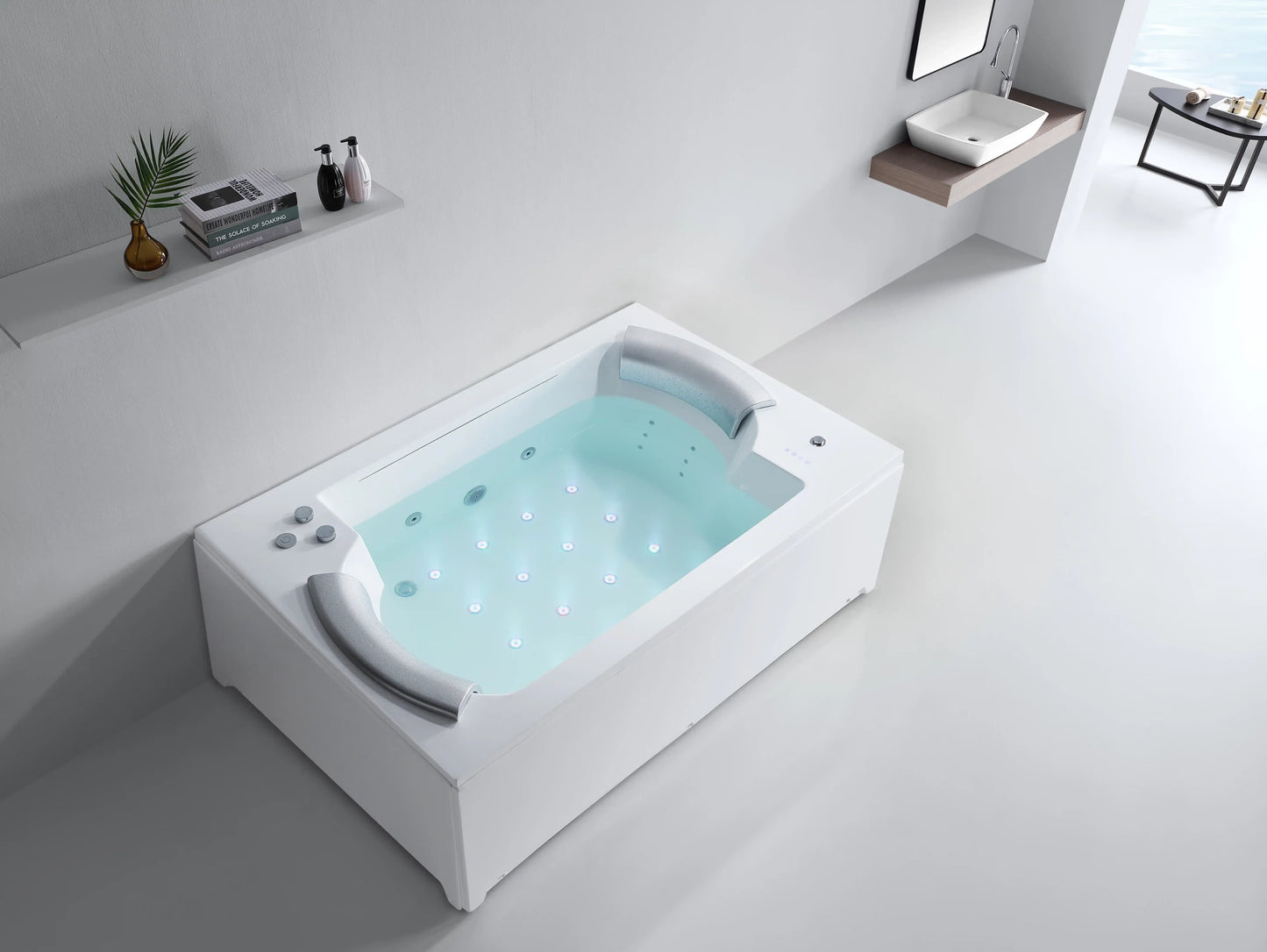 FC-228HT Massage Bathtub 1850 × 1200 × 650 mm - lifestyle