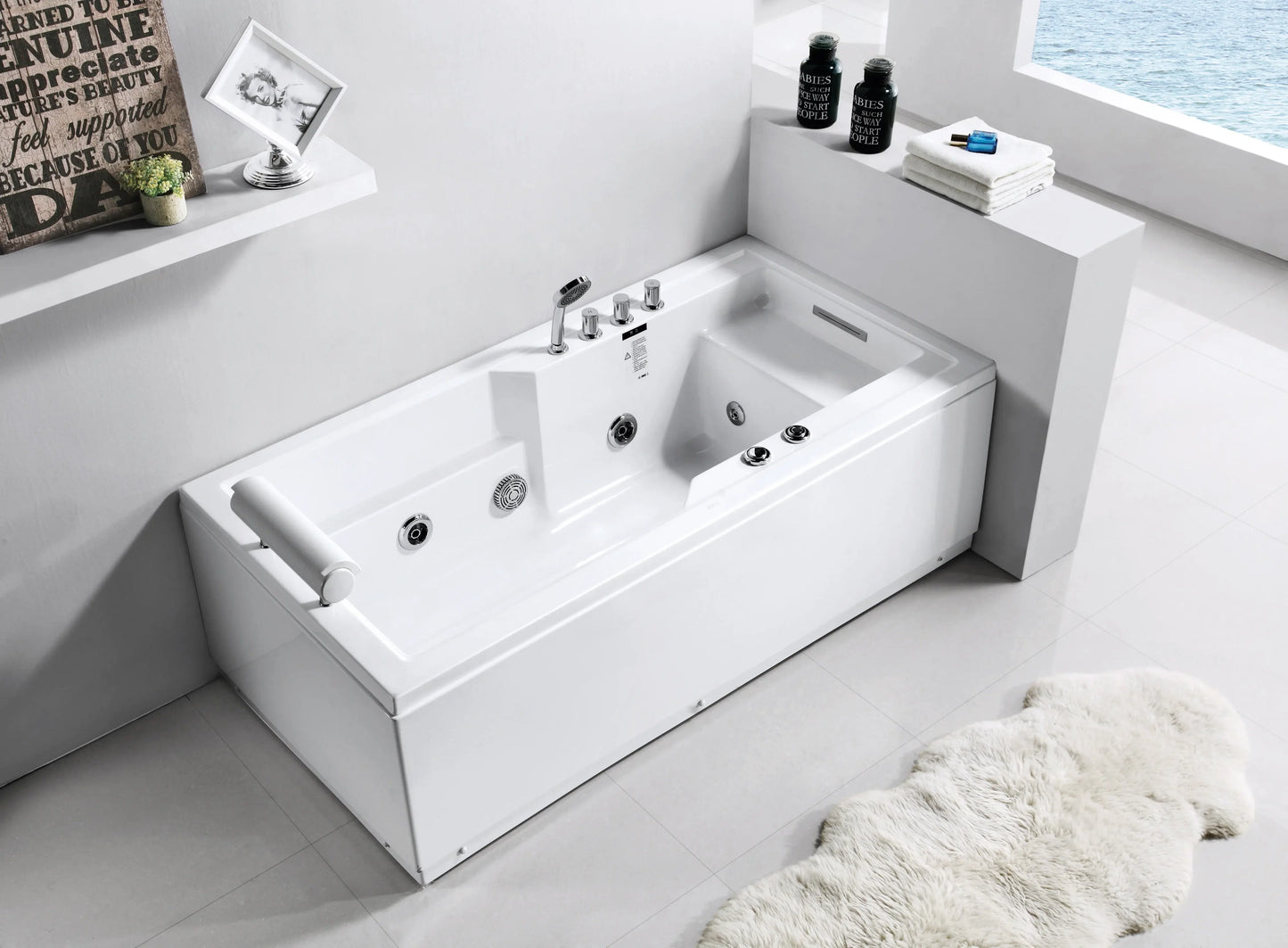 FC-270 Massage Bathtub 1700 × 850 × 580 mm - lifestyle