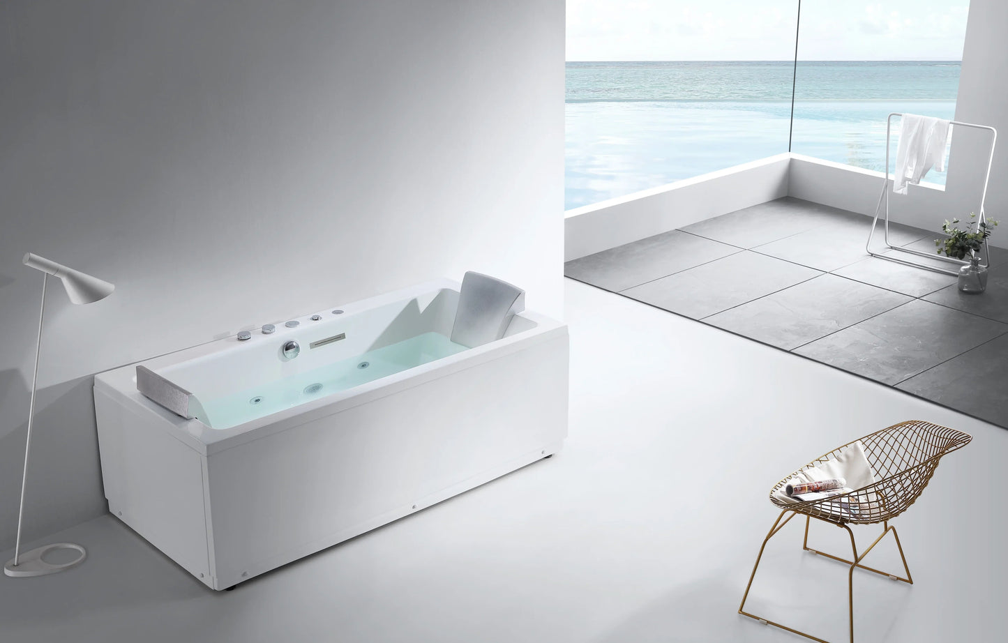 FC-280 Massage Bathtub 1800 × 850 × 640 mm - lifestyle