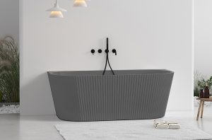 Augment your bathing experience with engineered stone bathtubs.