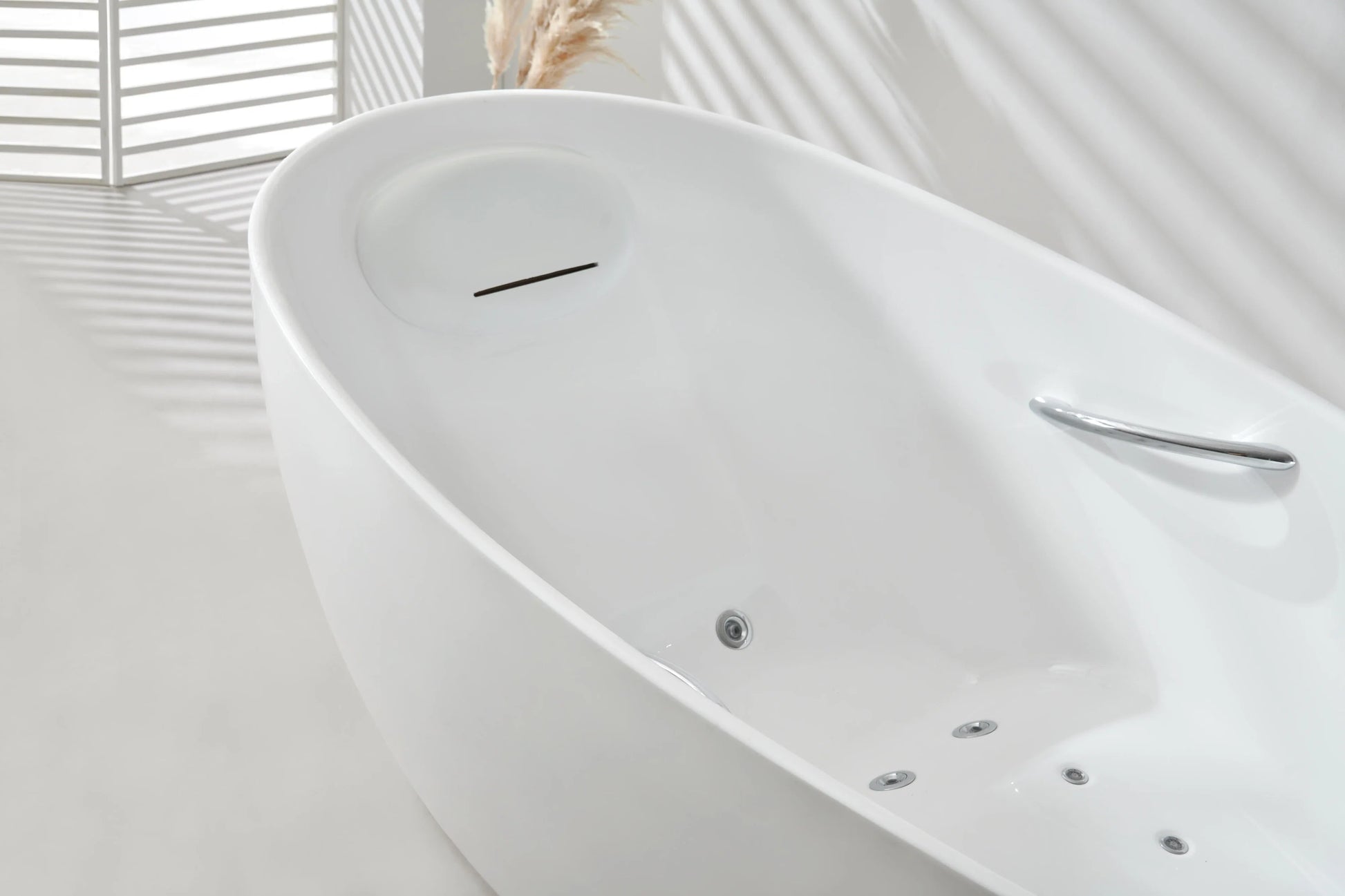 FC-2000HT Freestanding Massage Bathtub 1800 × 1000 × 780 mm - detail