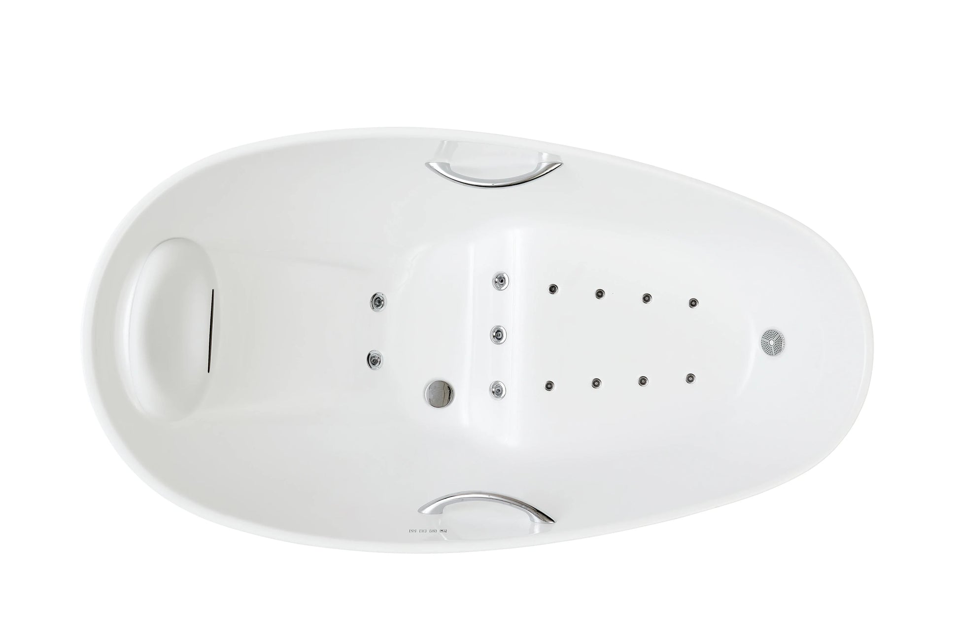 FC-2000HT Freestanding Massage Bathtub 1800 × 1000 × 780 mm - top