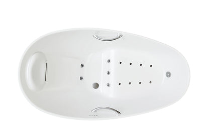FC-2000HT Freestanding Massage Bathtub 1800 × 1000 × 780 mm - top