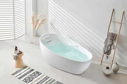 FC-2000HT Freestanding Massage Bathtub 1800 × 1000 × 780 mm - lifestyle