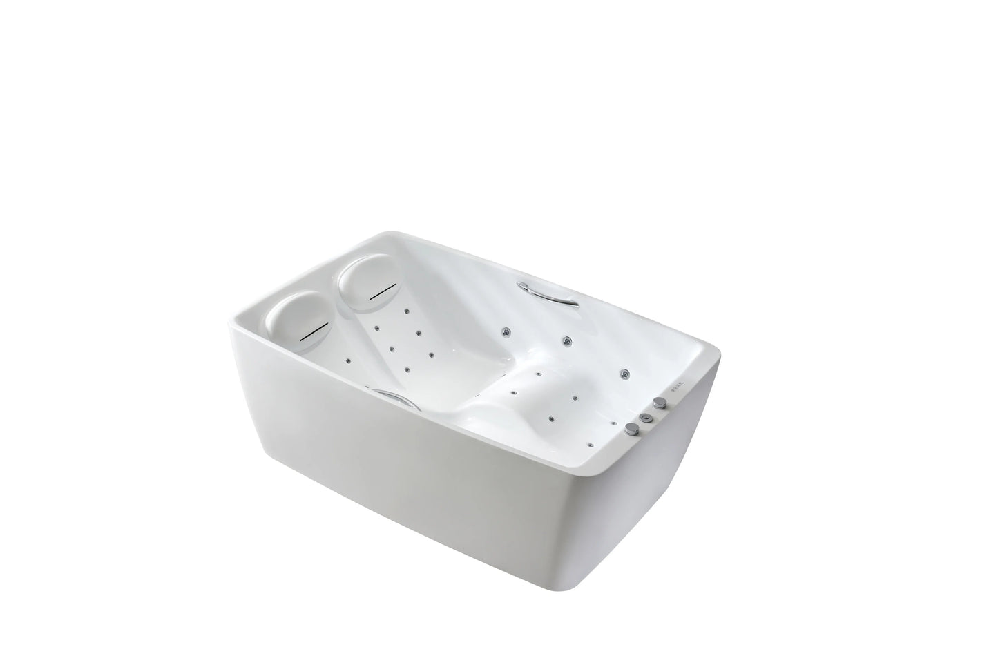 FC-2002HT Freestanding Massage Bathtub 1900 × 1300 × 720 mm - front