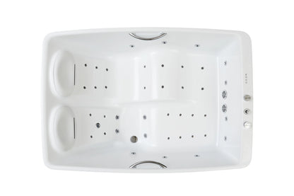 FC-2002HT Freestanding Massage Bathtub 1900 × 1300 × 720 mm - top