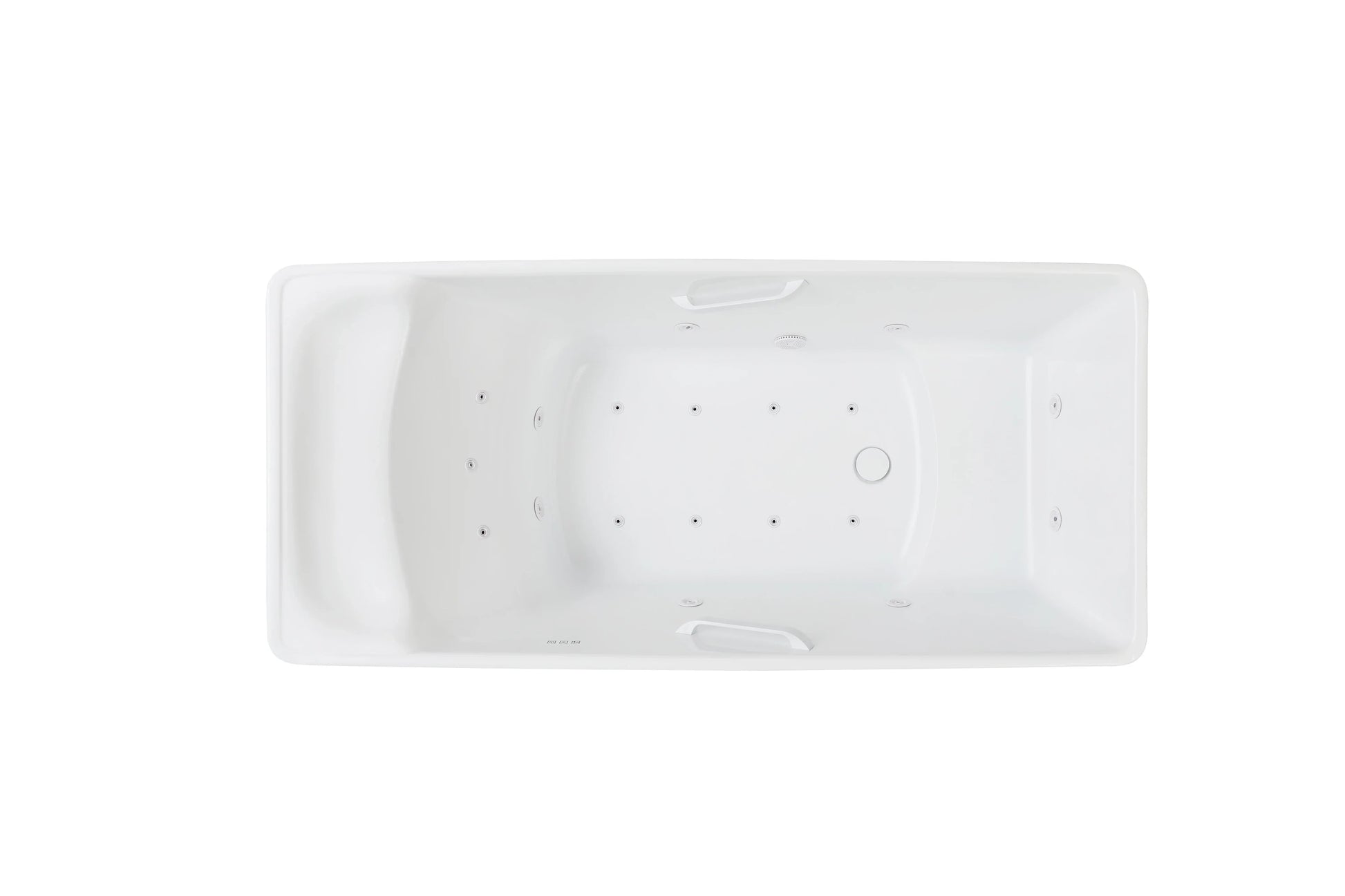 FC-2011 Freestanding Massage Bathtub 1700 × 800 × 600 mm - top