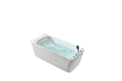 FC-2011HT Freestanding Massage Bathtub 1700 × 800 × 600 mm - front