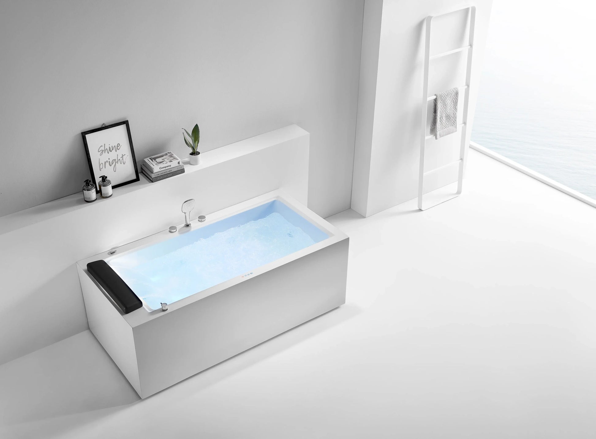 FC-2013HT Massage Bathtub 1700 × 850 × 600 mm - lifestyle