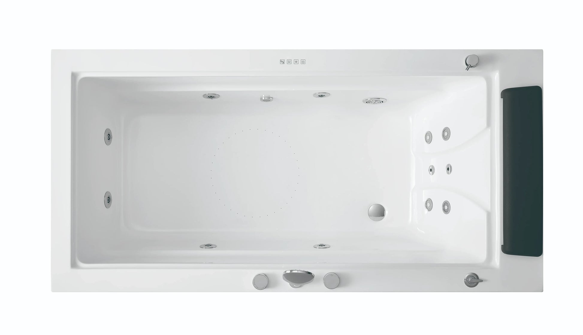 FC-2013HT Massage Bathtub 1700 × 850 × 600 mm - top