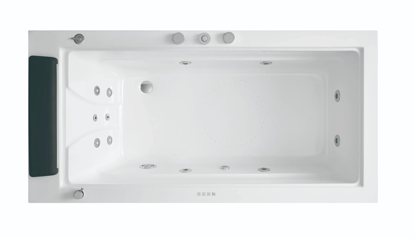 FC-2013HT Massage Bathtub 1700 × 850 × 600 mm - top