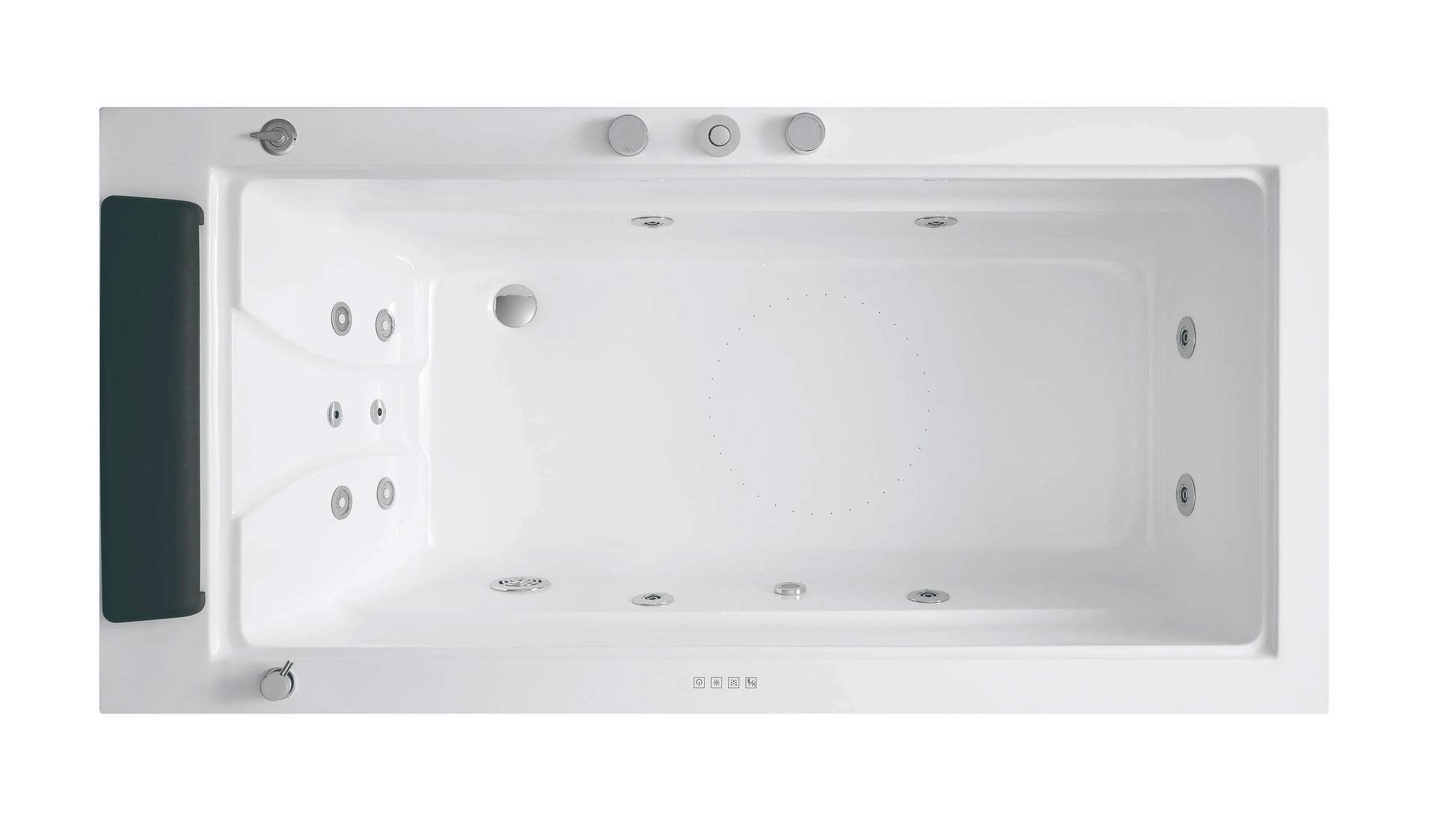 FC-2013HT Massage Bathtub 1700 × 850 × 600 mm - top