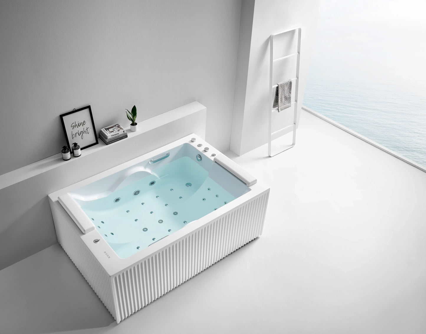 FC-2029HT Massage Bathtub 1900 × 1270 × 700 mm - lifestyle
