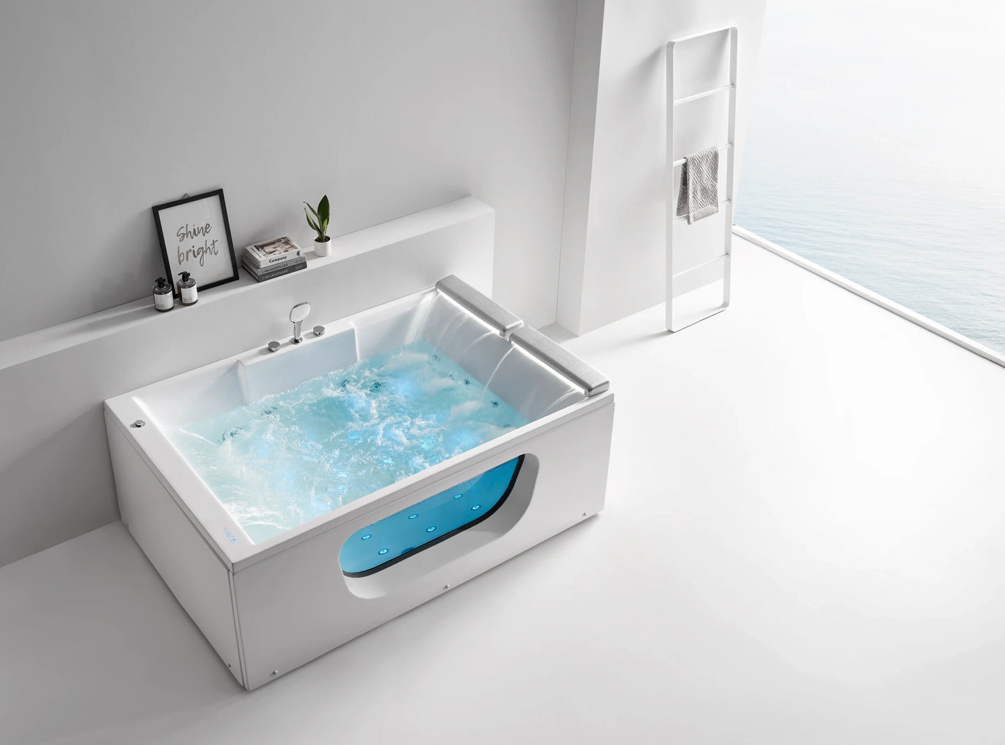 FC-2064HT Massage Bathtub 1880 × 1220 × 650 mm - lifestyle