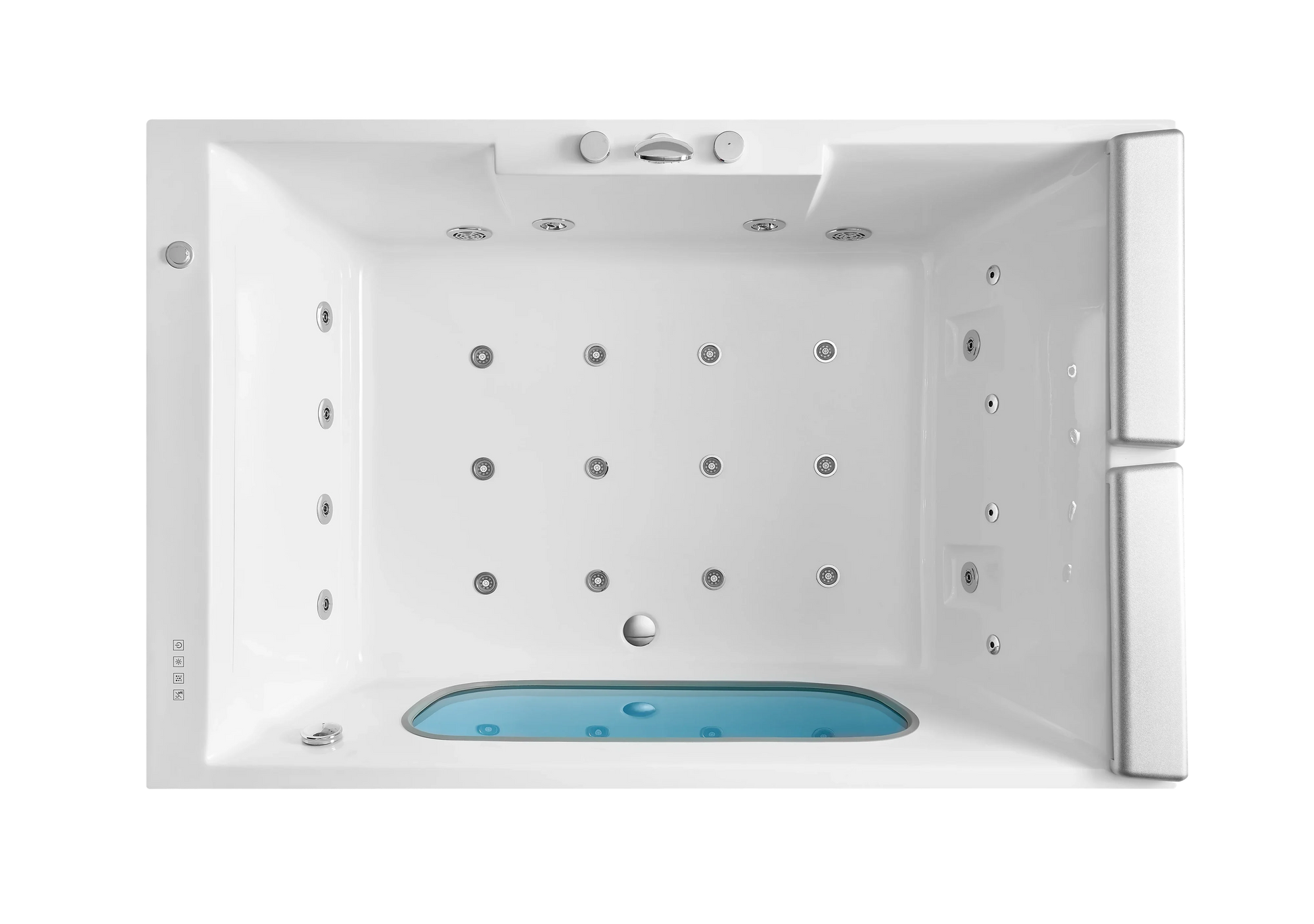 FC-2064HT Massage Bathtub 1880 × 1220 × 650 mm - top