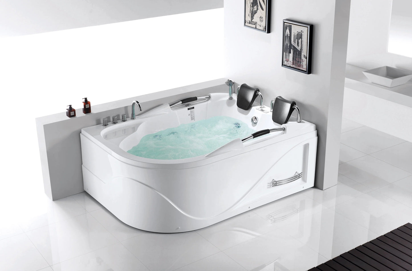 FC-207 Massage Bathtub 1800 × 1220 × 740 mm - lifestyle