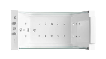 FC-2087HT Freestanding Massage Bathtub 1800 × 850 × 600 mm - top