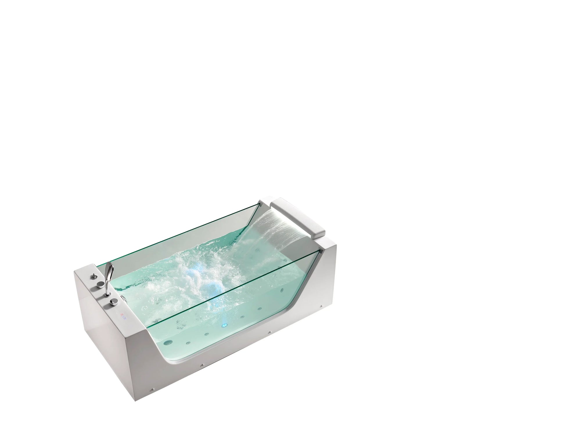 FC-2087HT Freestanding Massage Bathtub 1800 × 850 × 600 mm - front