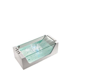 FC-2087HT Freestanding Massage Bathtub 1800 × 850 × 600 mm - front