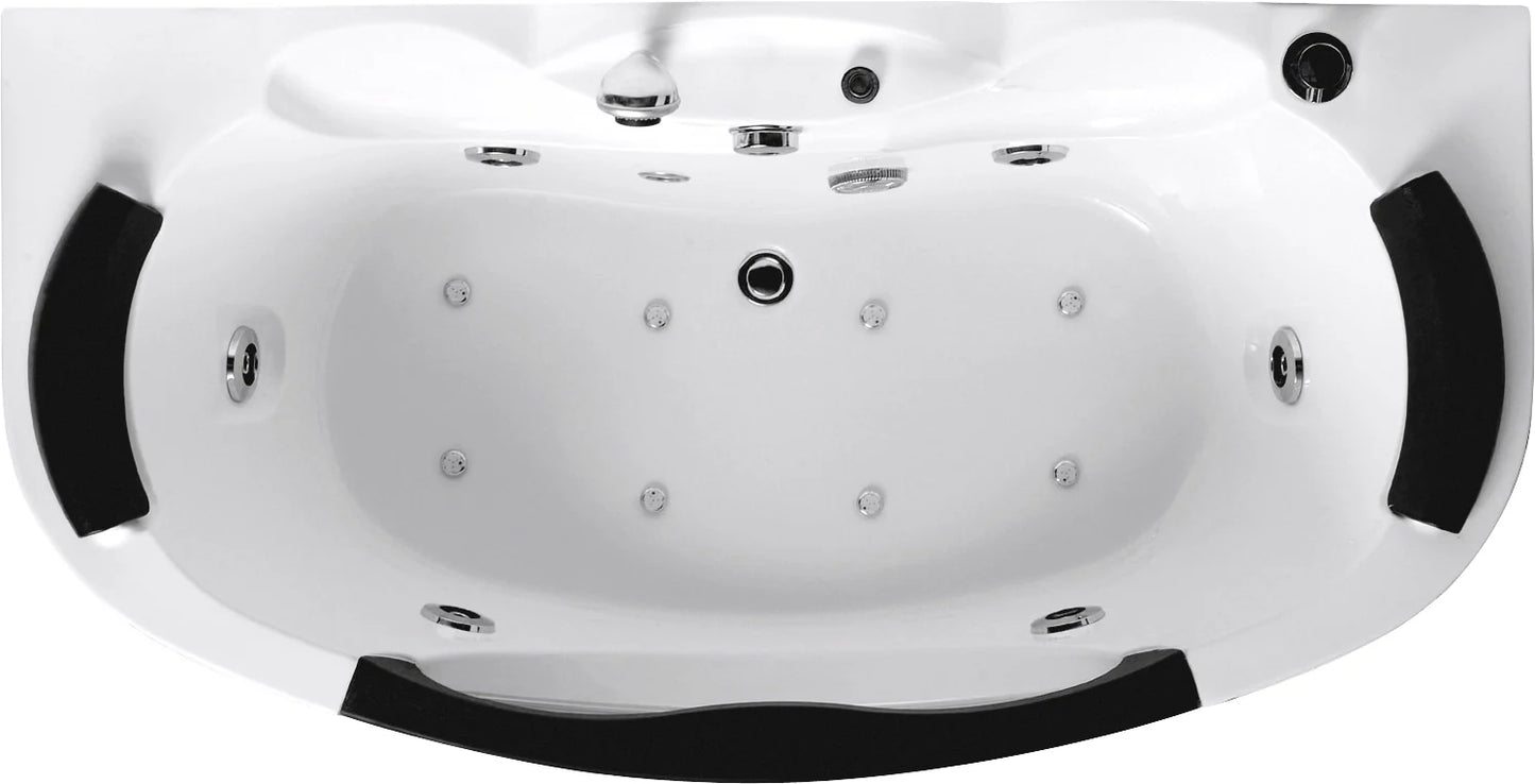 FC-209 Massage Bathtub 1700 × 870 × 650 mm - top