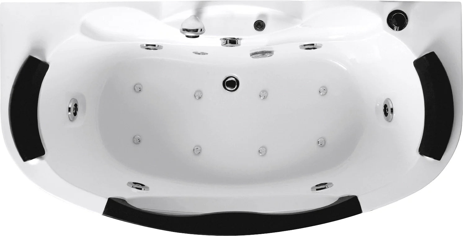 FC-209 Massage Bathtub 1700 × 870 × 650 mm - top