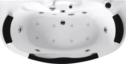 FC-209 Massage Bathtub 1700 × 870 × 650 mm - top