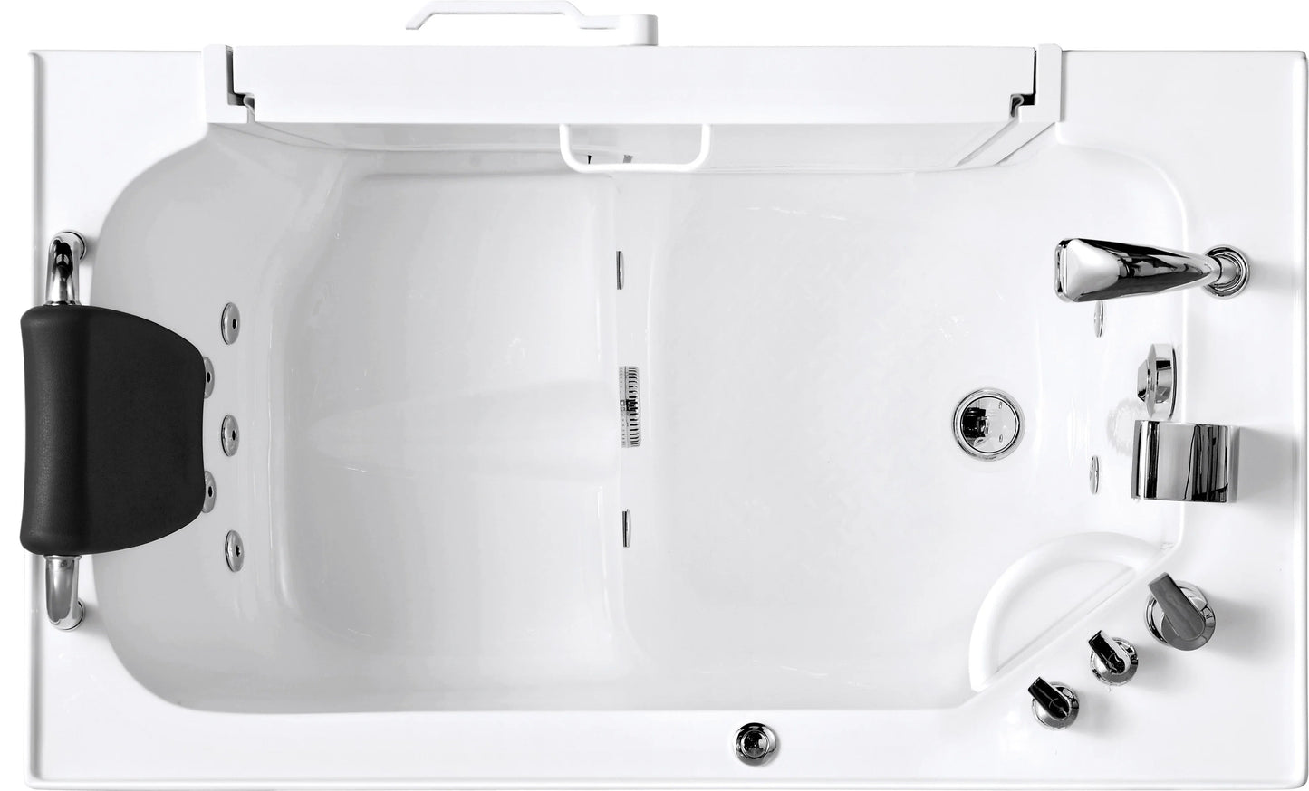 FC-2129 Massage Bathtub 1300 × 750 × 950 mm Left-Hand - top