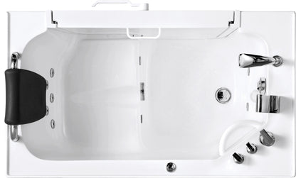 FC-2129 Massage Bathtub 1300 × 750 × 950 mm Left-Hand - top