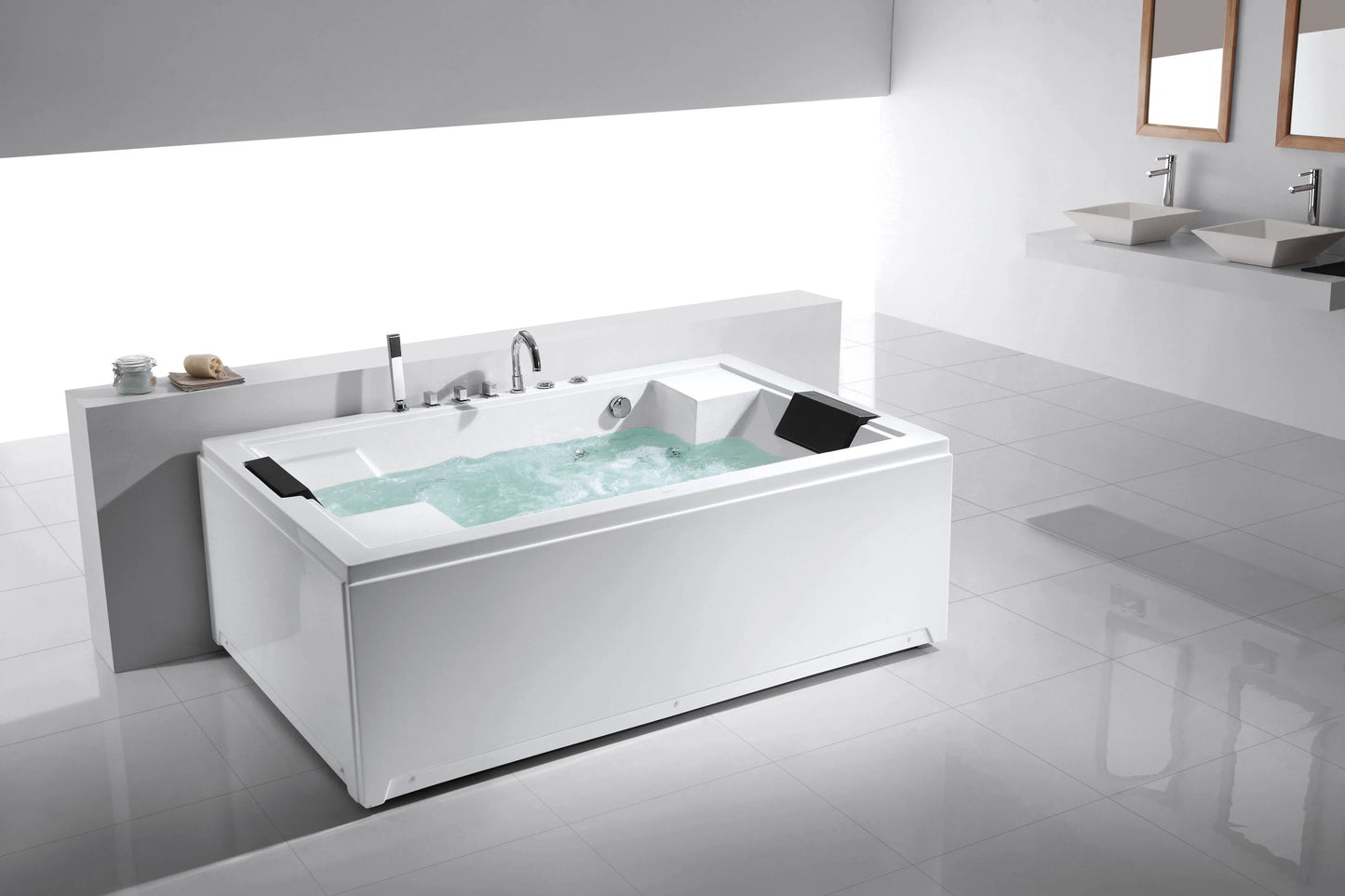FC-214 Massage Bathtub 1850 × 1200 × 650 mm - lifestyle