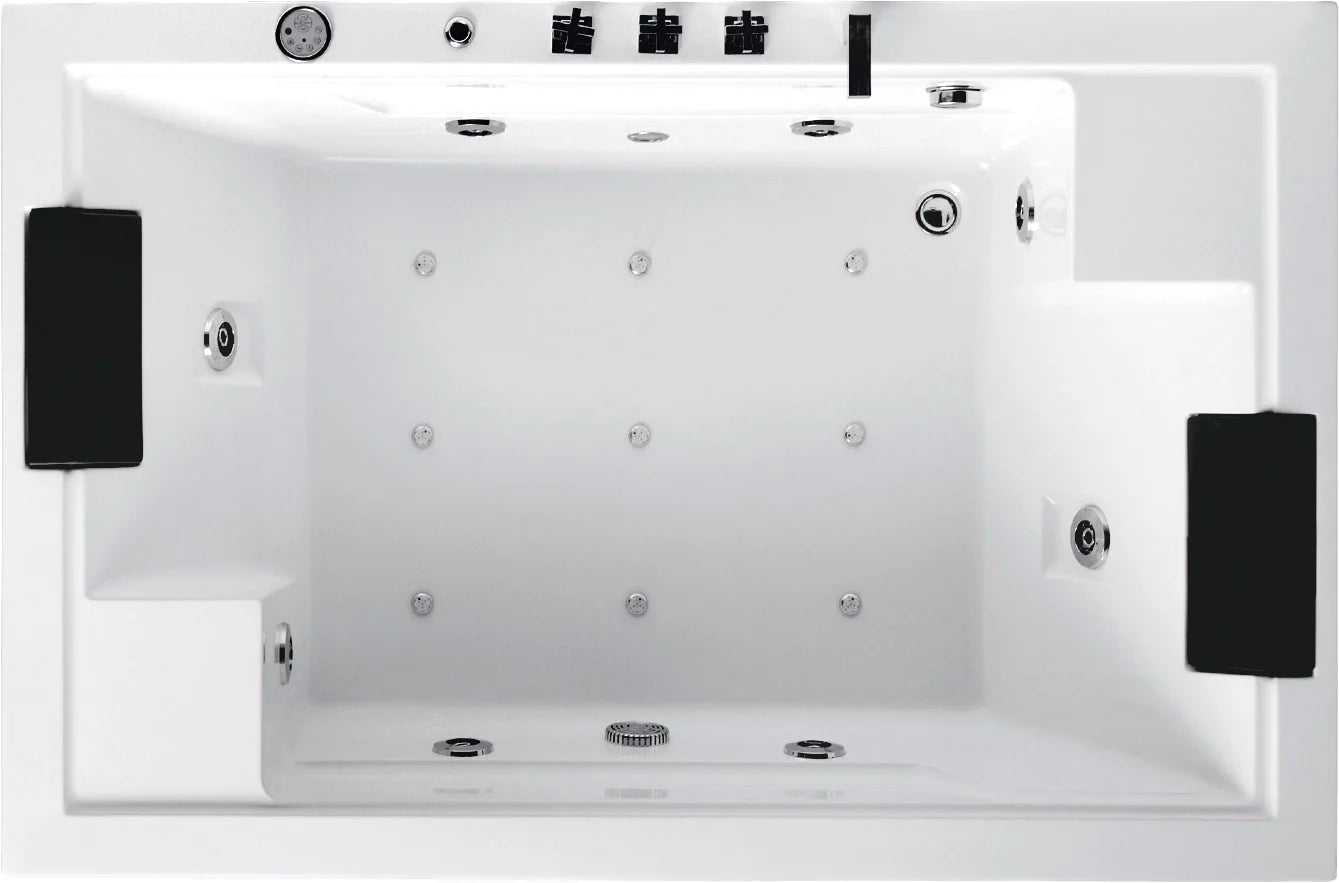 FC-214 Massage Bathtub 1850 × 1200 × 650 mm - top