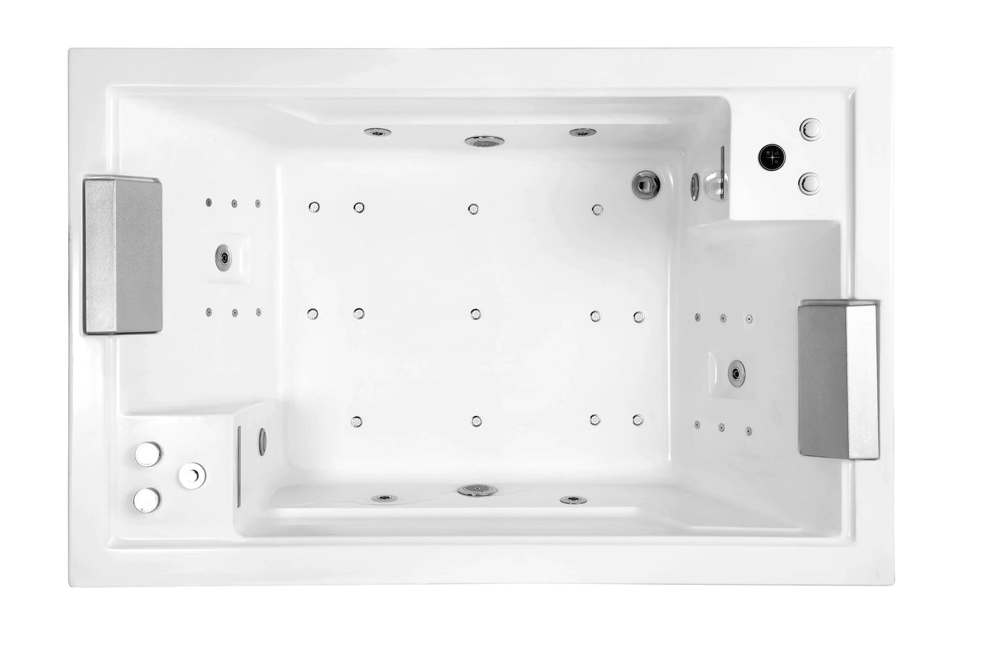 FC-214HT Massage Bathtub 1850 × 1200 × 650 mm - top