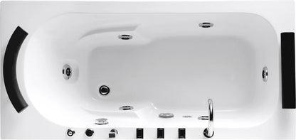 FC-217-17 Massage Bathtub 1700 × 810 × 610 mm - top