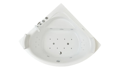 FC-226-LED Corner Massage Bathtub 1380 × 1380 × 600 mm - top
