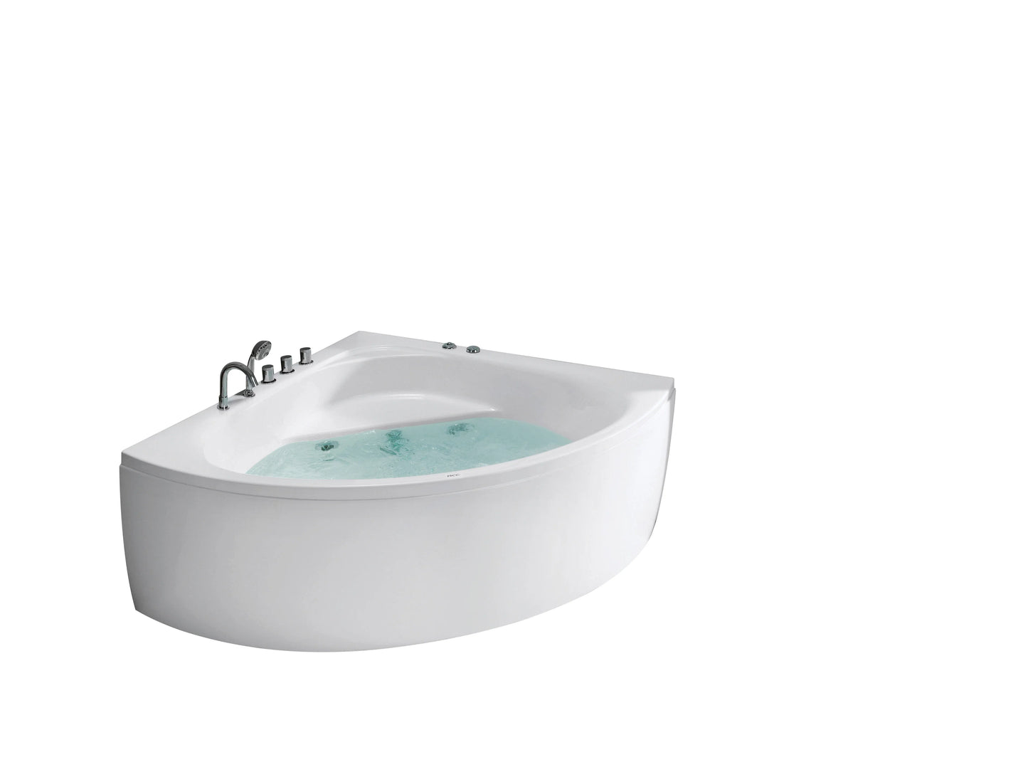 FC-226 Corner Massage Bathtub 1380 × 1380 × 600 mm - front