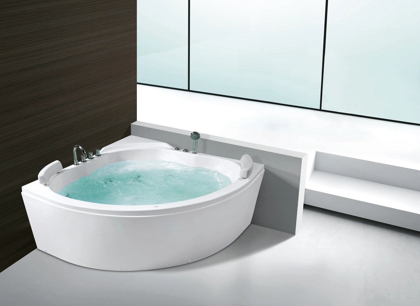 FC-226 Corner Massage Bathtub 1380 × 1380 × 600 mm - lifestyle