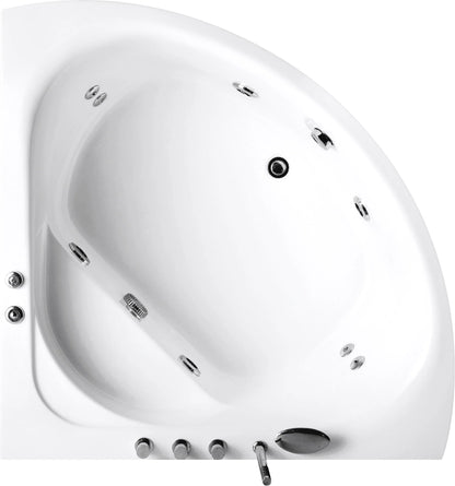 FC-226 Corner Massage Bathtub 1380 × 1380 × 600 mm - top