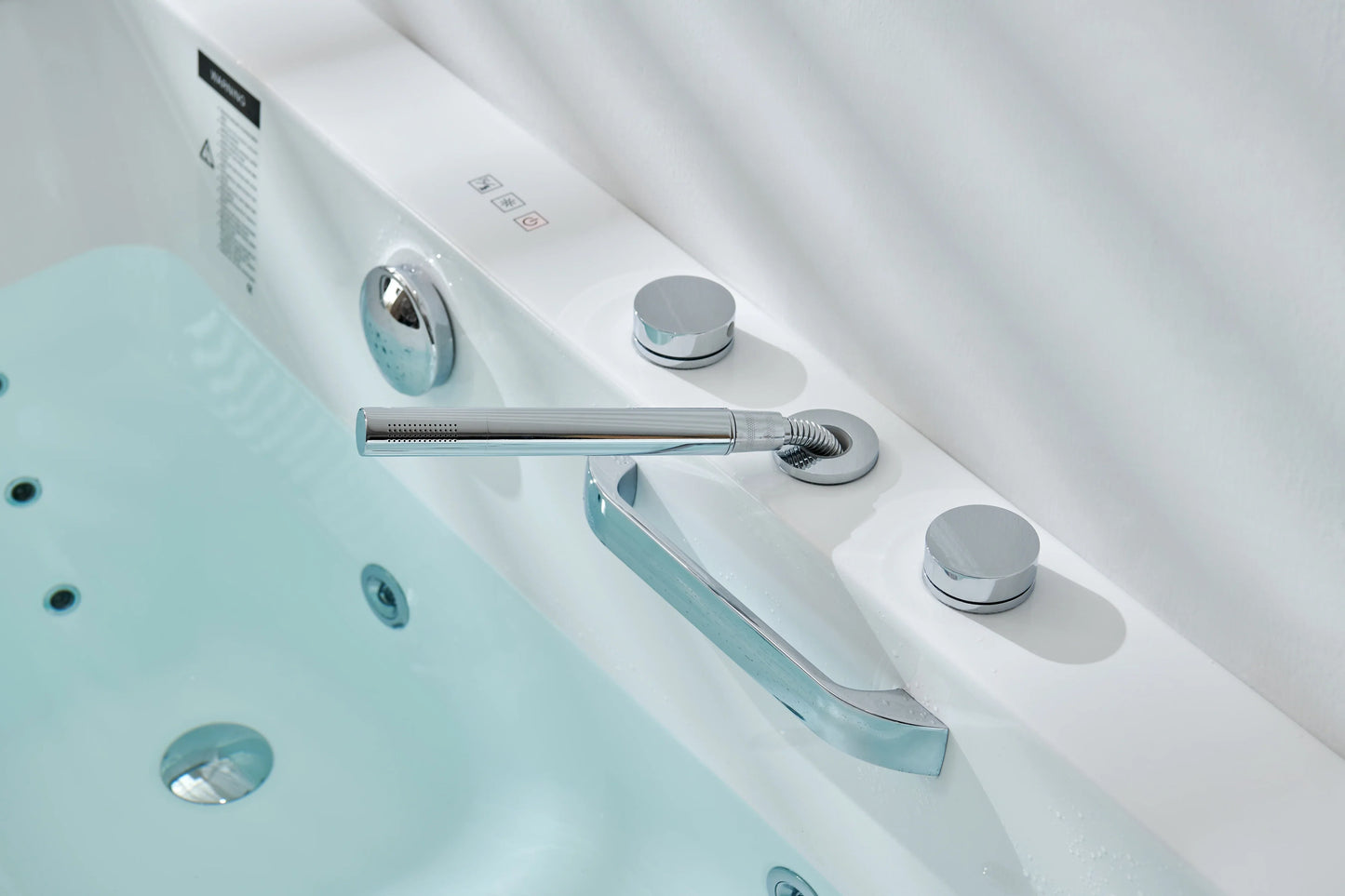 FC-227-LED Freestanding Massage Bathtub 1780 × 800 × 610 mm - detail