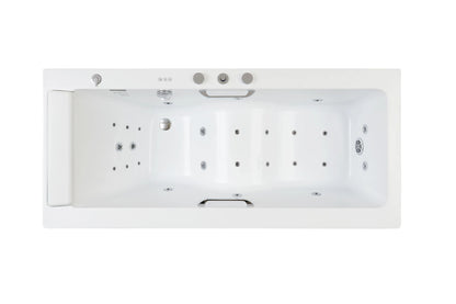 FC-227-LED Freestanding Massage Bathtub 1780 × 800 × 610 mm - top