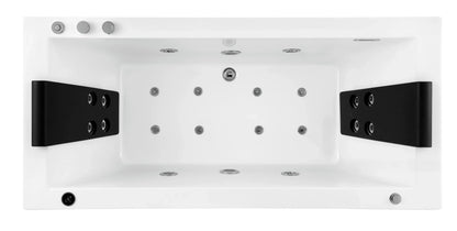 FC-227-LED Freestanding Massage Bathtub 1780 × 800 × 610 mm - top