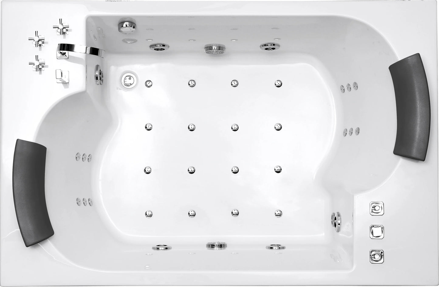 FC-228 Massage Bathtub 1850 × 1200 × 650 mm - top