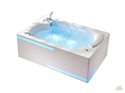 FC-228HT-LED Massage Bathtub 1850 × 1200 × 650 mm - front