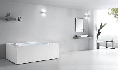 FC-228HT Massage Bathtub 1850 × 1200 × 650 mm - angle