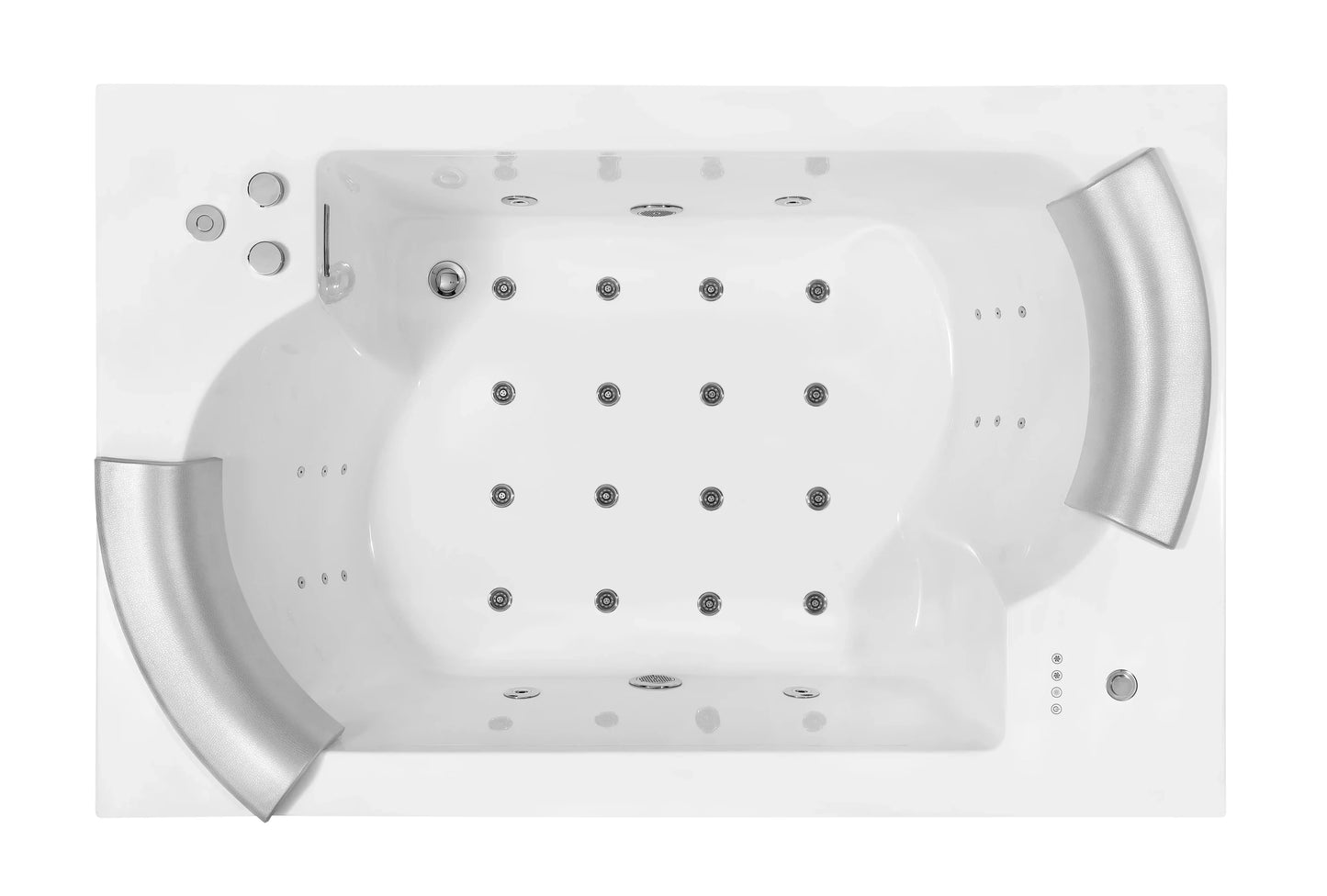FC-228HT Massage Bathtub 1850 × 1200 × 650 mm - top