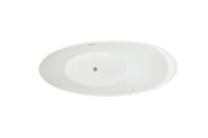 FC-2300BB Freestanding Massage Bathtub 1900 × 850 × 830 mm - top