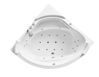 FC-233 Corner Massage Bathtub 1500 × 1500 × 670 mm - top
