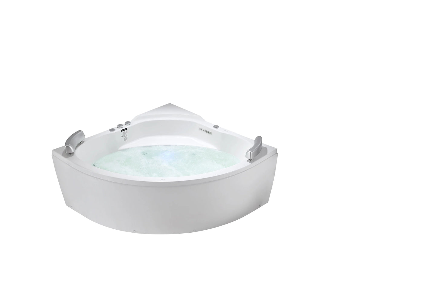 FC-233V Corner Massage Bathtub 1500 × 1500 × 670 mm - front