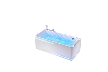 FC-2351HT-LED Massage Bathtub 1700 × 800 × 600 mm - front