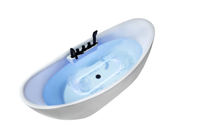 FC-2352BB Freestanding Massage Bathtub 1800 × 800 × 765 mm - front