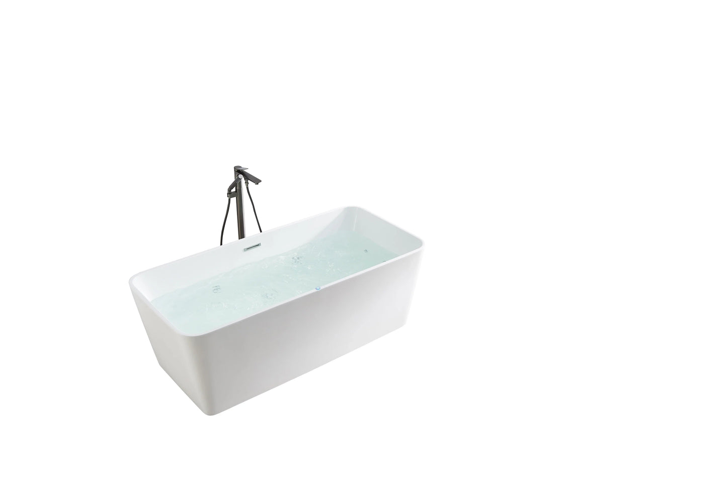 FC-2354 Freestanding Massage Bathtub 1700 × 800 × 600 mm - front