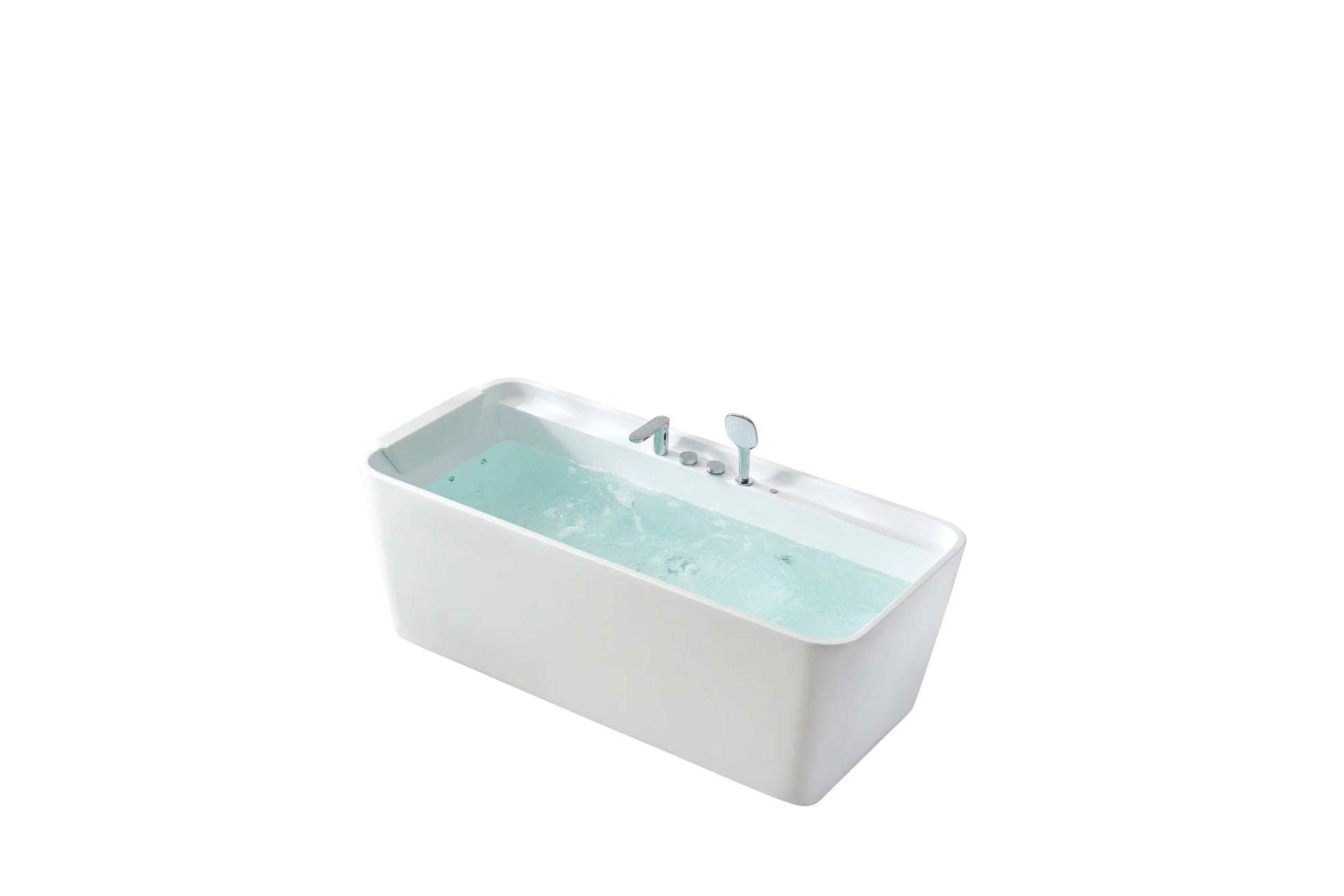 FC-2354 Freestanding Massage Bathtub 1700 × 800 × 600 mm - front